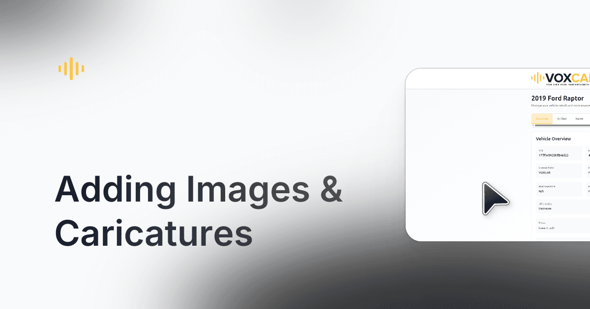 Adding Images & Caricatures demo preview